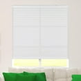 thumbnail image 1 of CALYX INTERIORS Pleated Fabric Window Shade, Light Filtering, Cordless, 22"W x 60"H, White, 1 of 7
