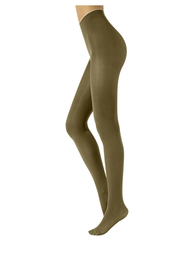 CALZITALY Opaque Colour Tights | Thick Tights | Microfiber
