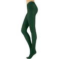 thumbnail image 1 of CALZITALY Wool Tights for Winter Pantyhose for Women Control Top - Tights for Women - Women's Tights - 150 DEN Sheer Tights (XL, Emerald Green), 1 of 5