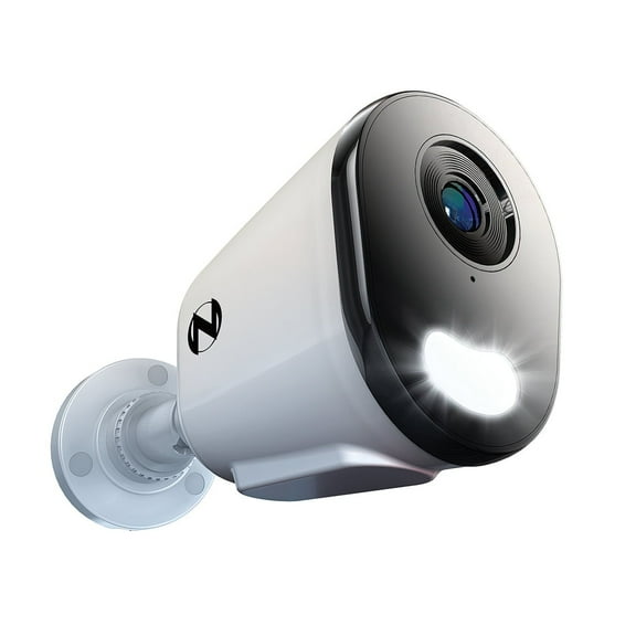 Night Owl Add On Wired IP 4MP Deterrence Camera with 2-Way Audio - 1 Pack - White