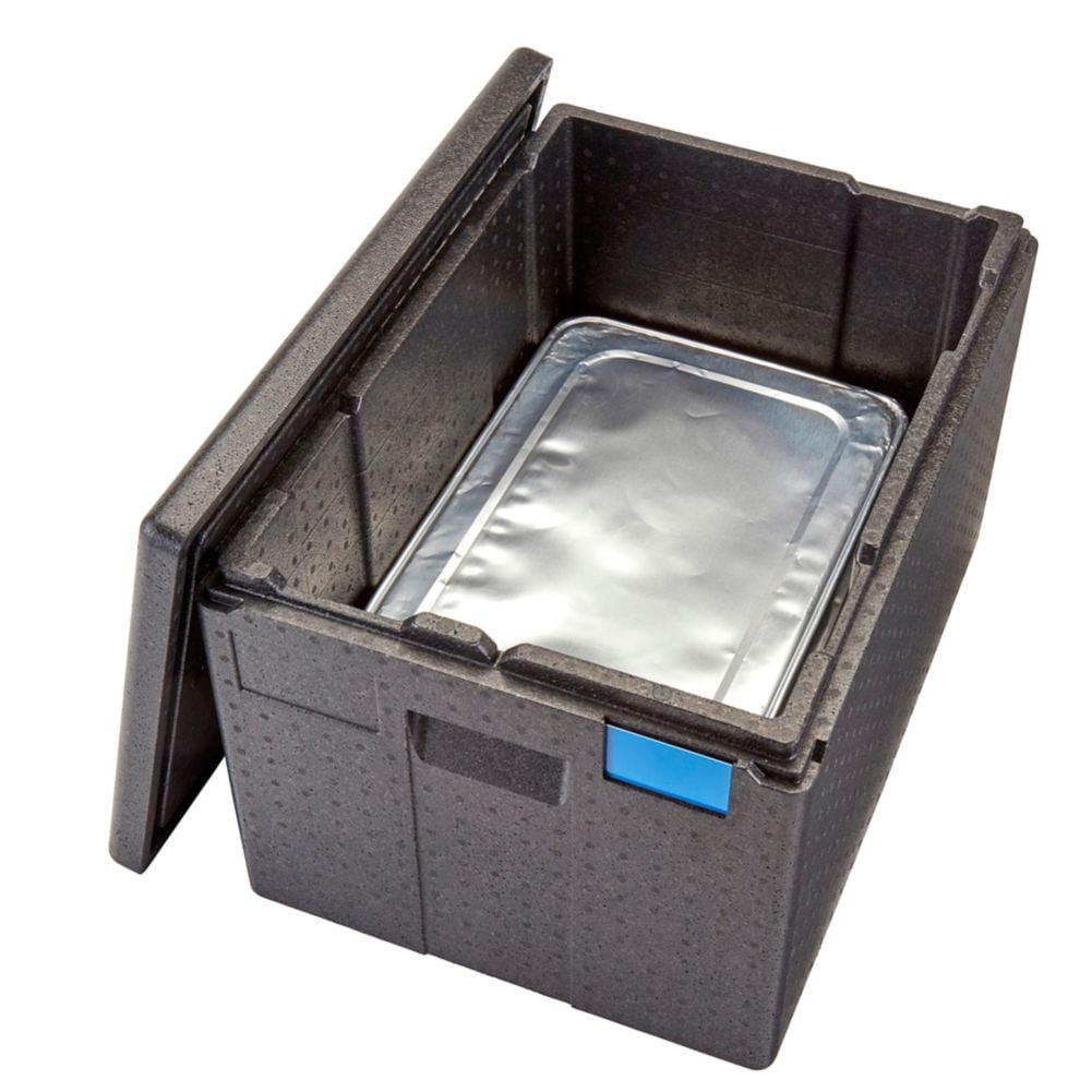 Black Styrofoam Insulated Food Carrier Cooler