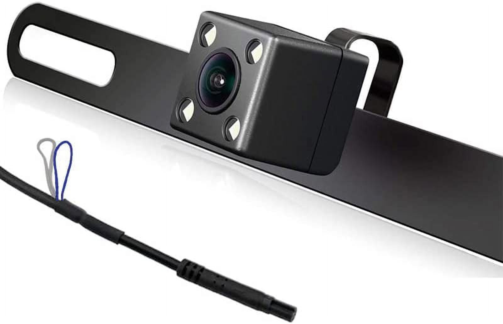 CAM122 Backup Camera Frame License Plate HD Night Vision Rear View 170