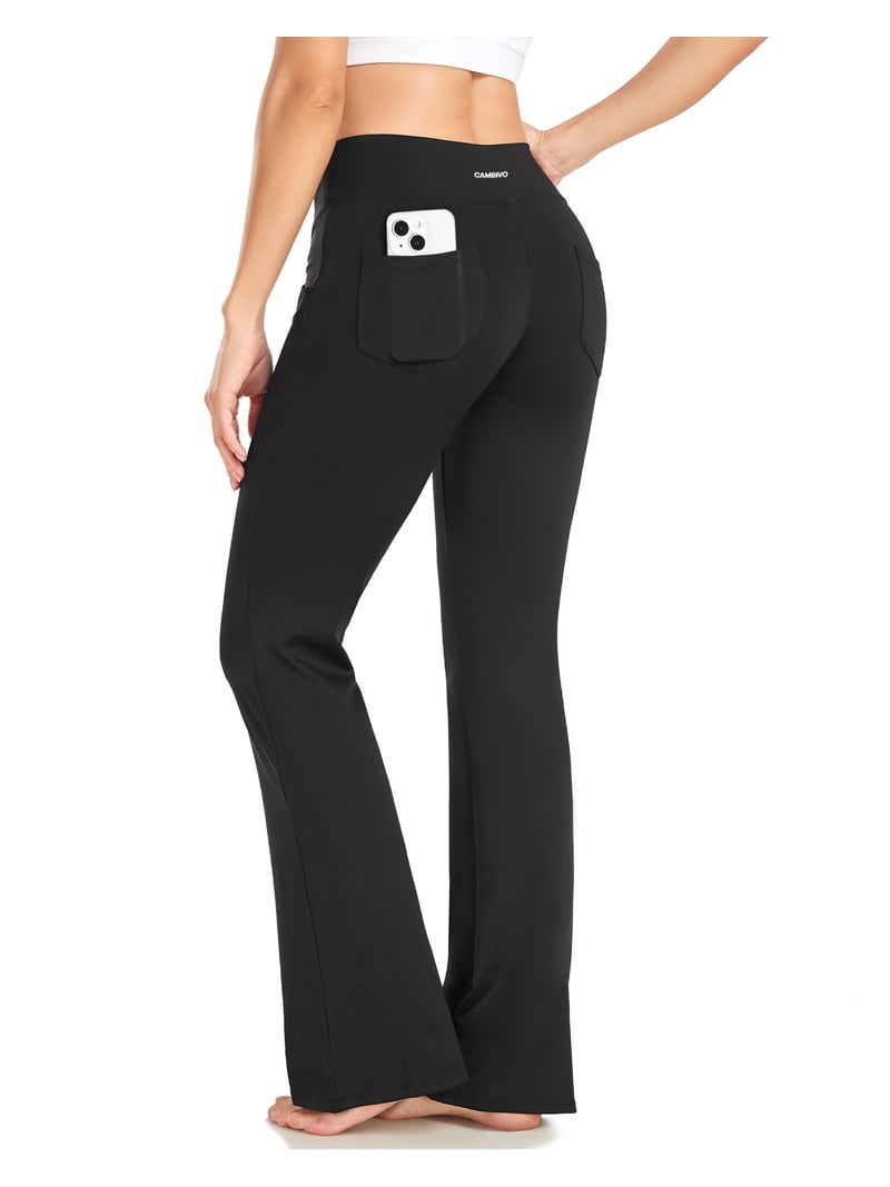 dress pant yoga pants Classic DPYP Pant | Straight (Black) put fit Faux fly with non Quality Sports Dress for students