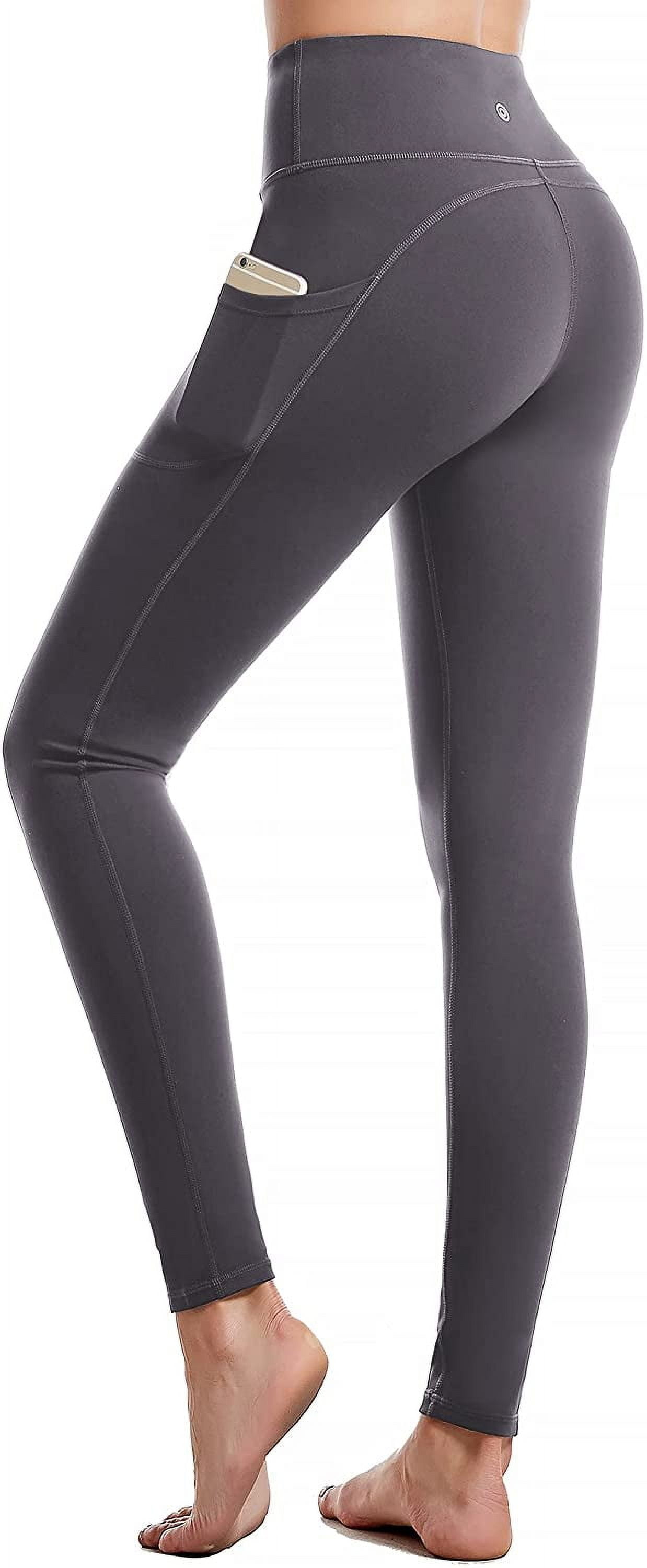 CAMBIVO High Waisted Yoga Pants, Workout Leggings with Pockets for Women,  Ideal for Jogging and Exercise - Walmart.com