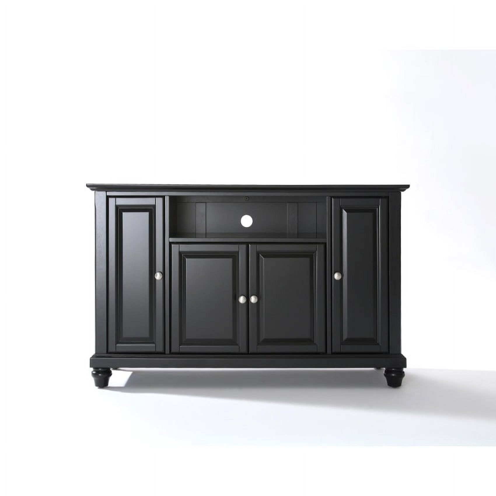CAMBRIDGE 48" TV STAND IN BLACK FINISH - image 1 of 11