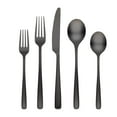 thumbnail image 1 of CAMBRIDGE Black Satin Rise 20-Piece Flatware Set, Service for 4, 0, 1 of 2