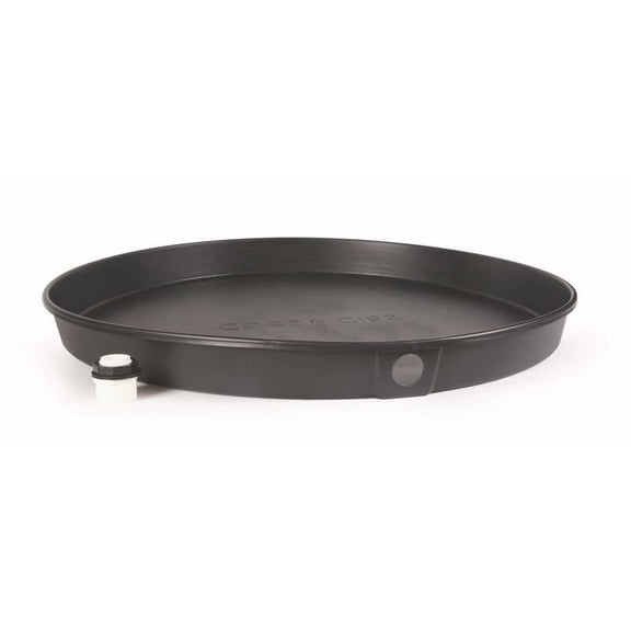 CAMCO MANUFACTURING 11406 26 in. I.D. Plastic Drain Pan with CPVC Fitting