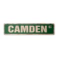 thumbnail image 1 of CAMDEN Vintage Plastic Street Sign Childrens Name Room Sign | Indoor/Outdoor |  24" Wide, 1 of 4