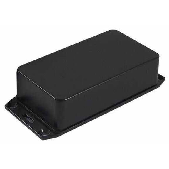 CAMDENBOSS - IP65 Black ABS Enclosure with Flanged Lid - 105x58x40mm