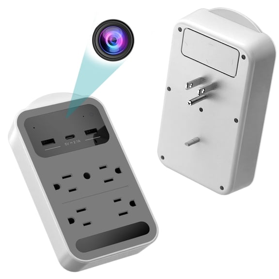 CAMDUCK 4K Outlet Camera Charger with Night Vision