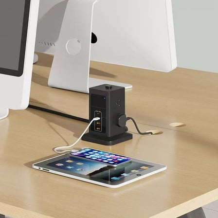 CAMDUCK 4K X7 160Indoor Home Security Cameras for Baby/Elder/Dog/Pet Camera ,Black