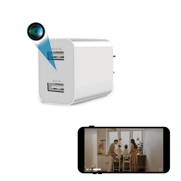 CAMDUCK HD 1080P Camera Small WiFi Security Cameras Tiny Wireless Nanny Cam