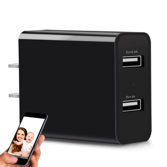 CAMDUCK Hidden Cameras Nanny Cam -1080P HD WiFi Security Camera -Best Mini Camera -WiFi Wireless Camera