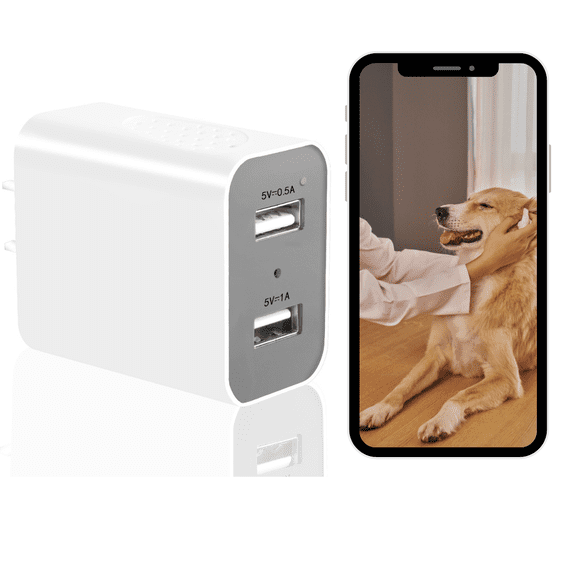 CAMDUCK Wireless Charger Camera USB Wall Adapter