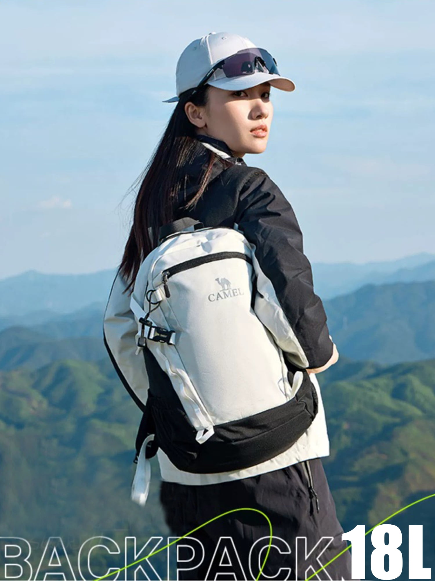 CAMEL 18L Hiking Backpack Waterproof Outdoor Sports Climbing