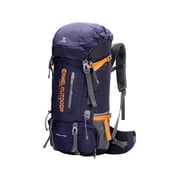 CAMEL 65L Hiking Camping Backpack with Inner Frames Large Rucksack with Rain Cover WaterProof Tactical Daypack for Men Women