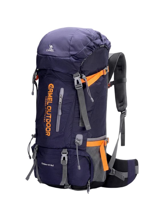 65L Hiking Camping Backpack with Inner Frames Large Rucksack with Rain Cover WaterProof Tactical Daypack for Men Women