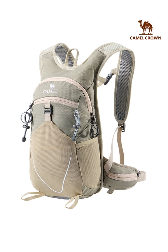 Casual Sports Backpack Zippered Outdoor Cycling Hiking Bag Lightweight Travel Backpack