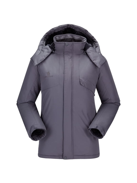 Men's Waterproof Ski Jacket Warm Winter Snow Coat Mountain Windbreaker Hooded Raincoat