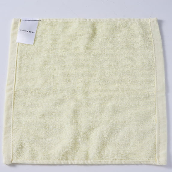 CAMEL CROWN Soft Square Comfortable Towel Yellow