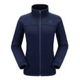 thumbnail image 1 of CAMEL CROWN Women's Full Zip Fleece Jacket with Pockets Warm Polar Fleece Jacket for Women Dark Blue M, 1 of 6