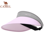 CAMEL CROWN Womens Sun Peaked Cap Hat Lightweight Open-Top Sports Headband Summer UV Protection