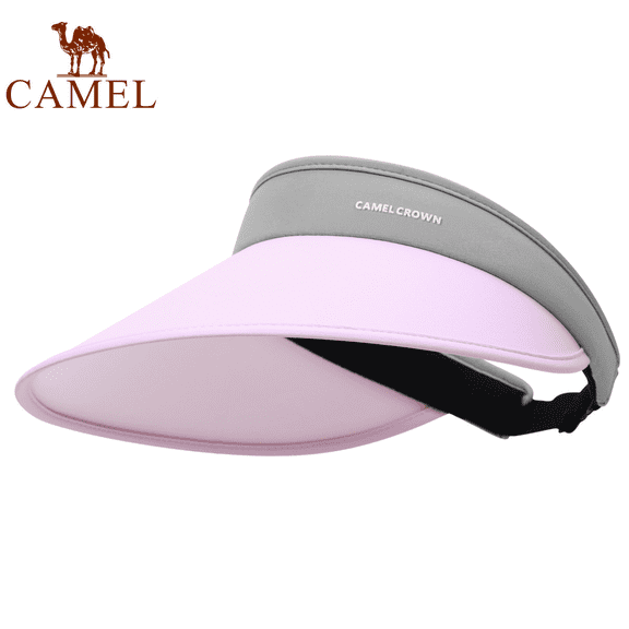 CAMEL CROWN Women's Sun Peaked Cap Hat Lightweight Open-Top Sports Headband Summer UV Protection