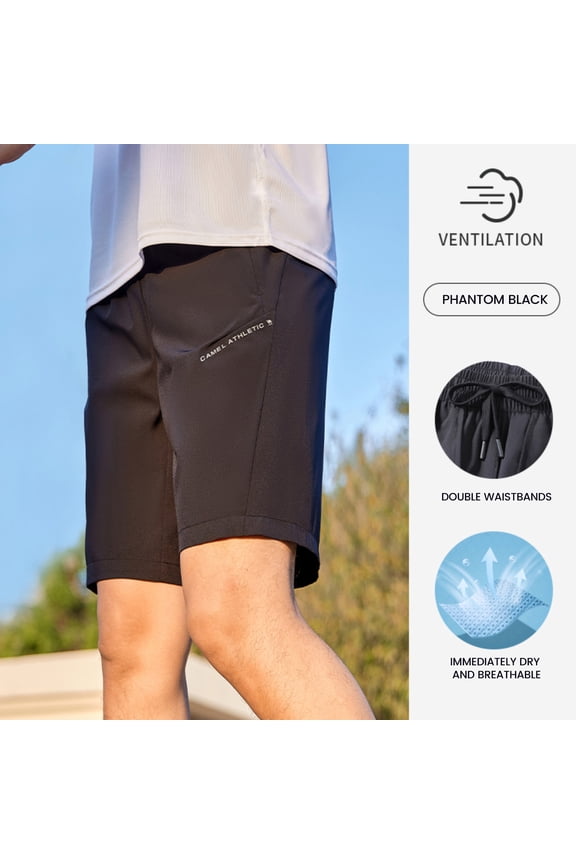 Men's Athletic Shorts Casual Summer Loose Cool Outdoor Sports Stretch Straight Shorts