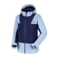 thumbnail image 1 of CAMEL Men's Casual Jacket Waterproof Hiking Windbreaker Rain Coat Colorblock Color Coats Blue, 1 of 13