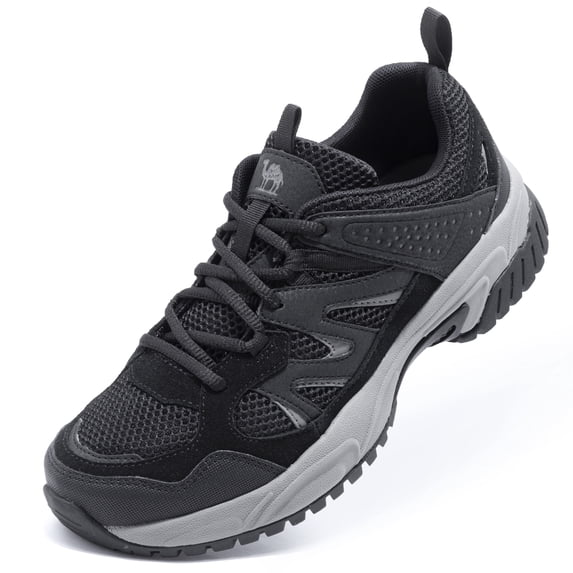 CAMEL Men's Hiking Shoes Anti-Slip Hiker Climbing Sneakers Outdoor Athletic Walking Trekking Climbing Running Shoes Black Size 12.5