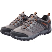 CAMEL Mens Hiking Shoes Breathable Casual Sneakers Athletic Shoes Male Fashion Outdoor Walking Shoes Light Gray Orange