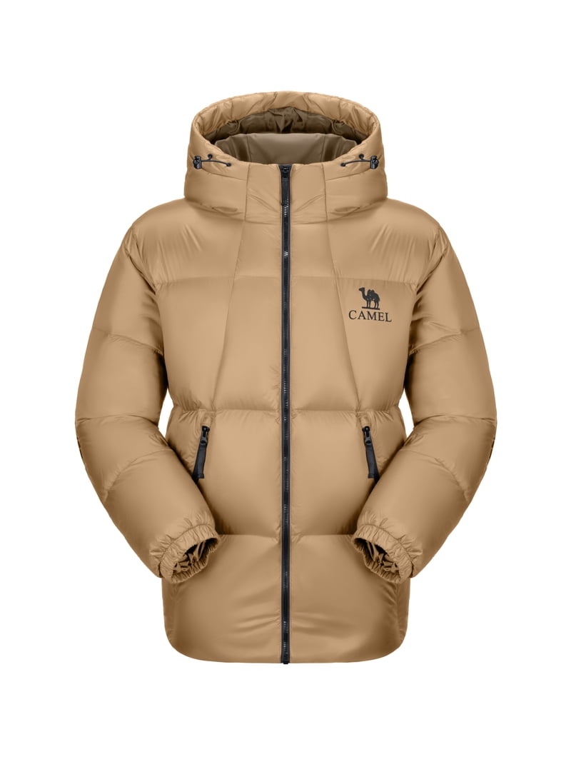 Alpine Swiss Mens Light Puffer Jacket Removable Hood Milo Winter
