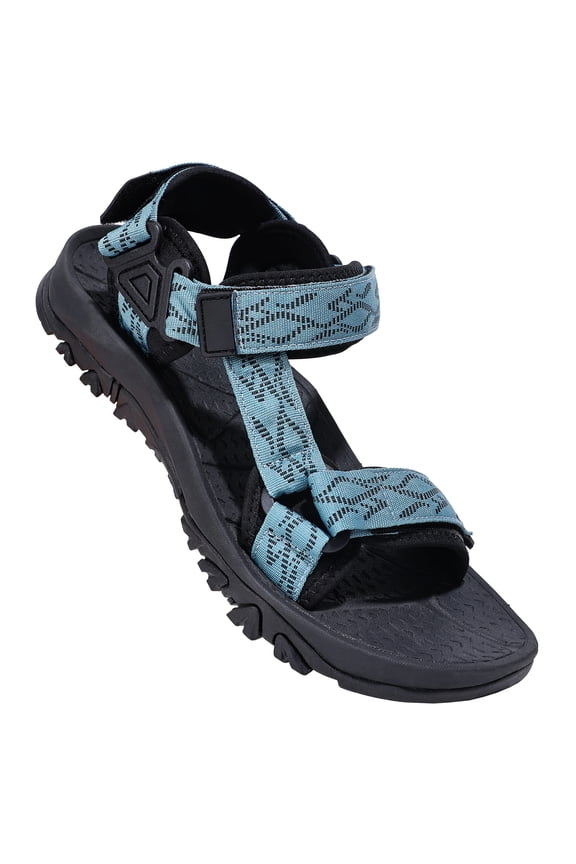 Men's Sandals Lightweight Open Toe Hiking Sandals Athletic Fisherman Comfort Sandals for Male Outdoor Lake Blue