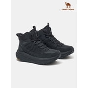 CAMEL Mens Hiking Sneakers Mens Walking Running Sneakers Arch Support Gym Shoes Outdoor Hiker Athletic Boots