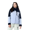 thumbnail image 1 of CAMEL Women's Athletic Jackets Waterproof Ski Jakcet Fleece Warm Hooded Windproof Winter Snow Outerwear Coats Blue+Purple, 1 of 11