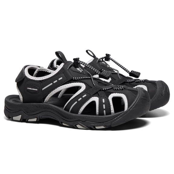 CAMEL Women's Hiking Sandals Adjustable Closed Toe Water Sandals Athletic Sport Sandals Waterproof Summer Beach sandals for Outdoor