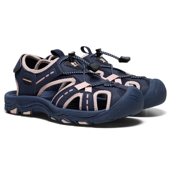 CAMEL Women's Hiking Sandals Adjustable Closed Toe Water Sandals Athletic Sport Sandals Waterproof Summer Beach sandals for Outdoor