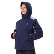 CAMEL Womens Athletic Jakcet Coats Lightweight Waterproof Fashion Outerwear Jackets Outdoor Casual Sportswear Blue