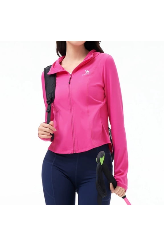 Women's Quick-dry Athletic Rash Guards Jacket