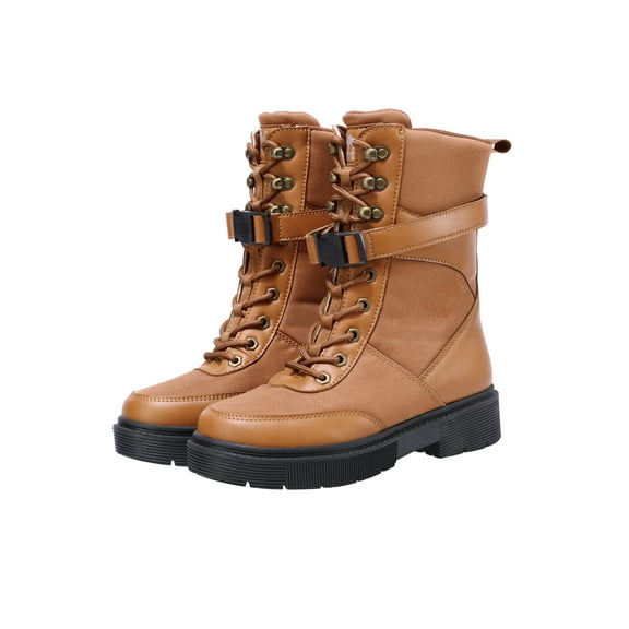 CAMEL Womens Hiking Snow Boots Mid Calf Winter Boots Waterproof Outdoor Boots