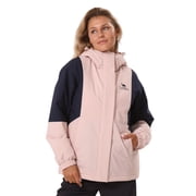 CAMEL Womens Outerwear Coats Winter Warm Cotton Jacket Fashion Parkas Casual Colorblock Jackets Pink Blue