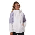 thumbnail image 1 of CAMEL Womens Outerwear Coats Winter Warm Cotton Jacket Fashion Parkas Casual Colorblock Jackets White Purple, 1 of 9