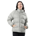 thumbnail image 1 of CAMEL Womens Winter Outerwear Coats Warm Cotton Jacket Fashion Parkas Casual Lightweight Jackets Gray, 1 of 11