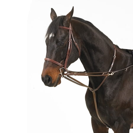 CAMELOT German Martingale Brown Rein (407314BRN-ONE)