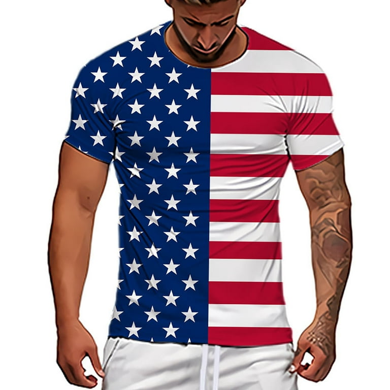 USA T Shirt US Flag Tee Patriodic 4th Of July America Tshirt USA T Shirt US Flag Tee Patriodic 4th Of July America Tshirt
