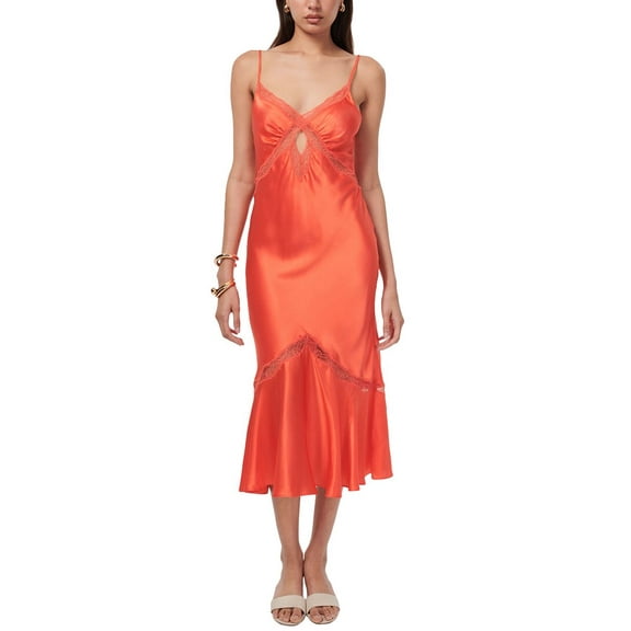 CAMI NYC womens  Florentina Silk Dress, 4