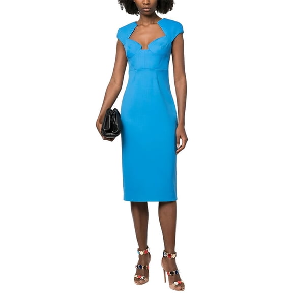 CAMILA BLANCO womens  Midi Dress, 4