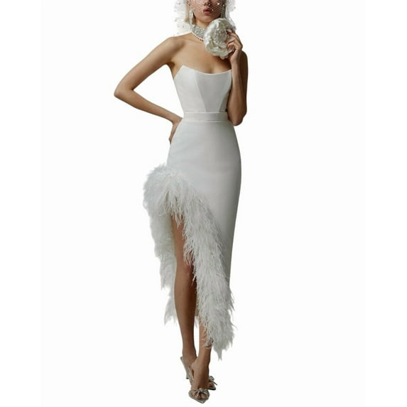 CAMILA BLANCO womens Midi Dress, 4