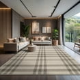 thumbnail image 1 of CAMILSON Box Non Shedding Easy-Cleaning Indoor Outdoor Easy Jute Rug Bone 10x14, 1 of 9