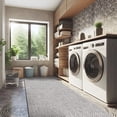 thumbnail image 1 of CAMILSON Easy Jute Rug Indoor Outdoor Farmhouse Area Rugs Gray 2x7, 1 of 10